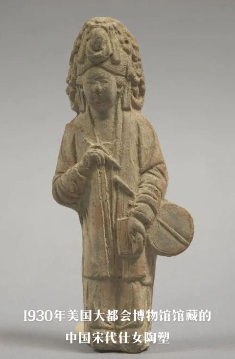 古玩陶瓷宋代仕女彩陶瓷塑（已保真）拍賣，當前價格6800元