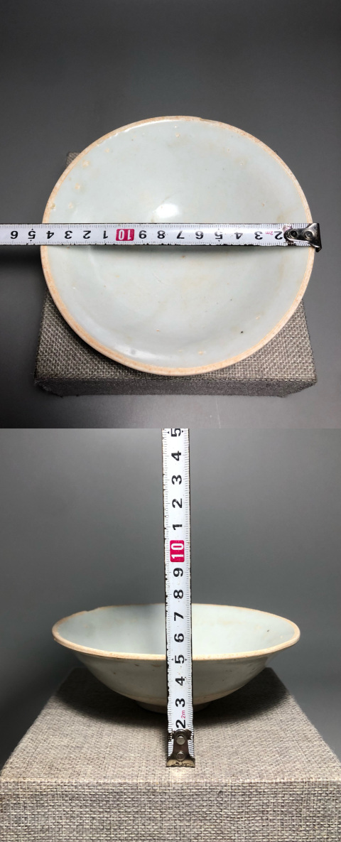 古玩陶瓷(收藏佳品)通透漂亮青白釉碗拍賣,當前價格0元