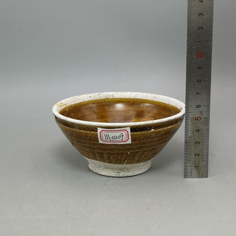 古玩陶瓷南宋.贛州窯白腹輪盞拍賣,當前價格9800元