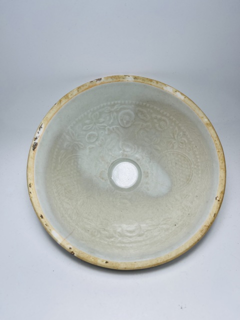 古玩陶瓷(宋代細路)影青釉嬰戲娃娃紋大碗拍賣,當前價格2999元