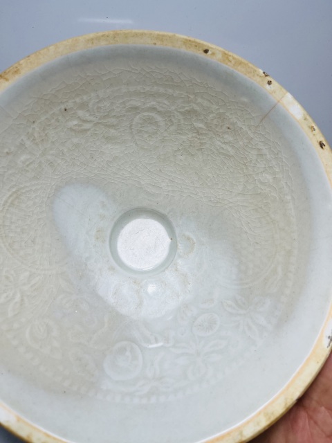 古玩陶瓷(宋代細路)影青釉嬰戲娃娃紋大碗拍賣,當前價格2999元