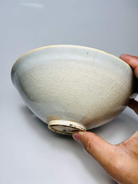 古玩陶瓷(宋代細路)影青釉嬰戲娃娃紋大碗拍賣,當前價格2999元
