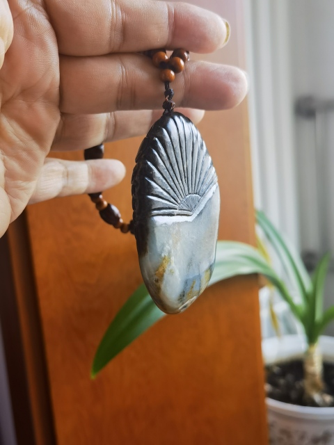 古玩玉器新疆籽料鐘馗拍賣,當前價格1500元