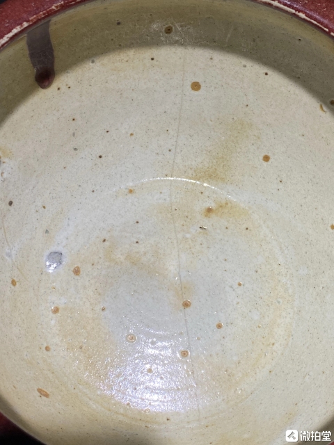 古玩陶瓷清乾隆窯變紅釉大香爐拍賣,當前價格3688元