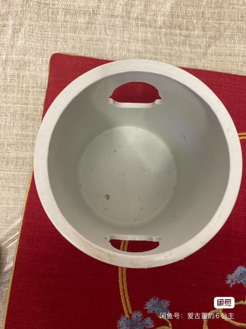 古玩陶瓷民國時期胭脂紅山水壺改筆海拍賣,當前價格850元