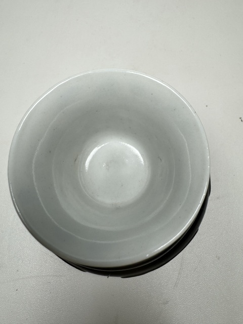 古玩陶瓷青花鳳穿牡丹圖馬蹄杯拍賣,當前價格3600元
