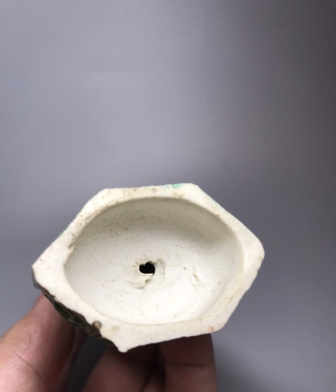 古玩陶瓷素三彩人物造像拍賣，當前價格1580元