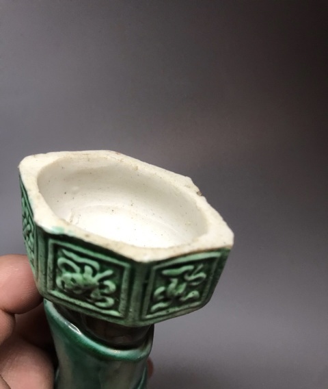 古玩陶瓷素三彩人物造像拍賣，當前價格1580元