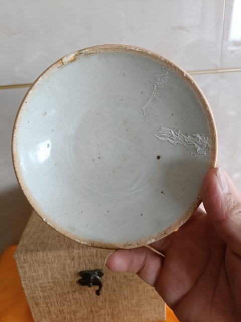 古玩陶瓷宋代影青盤拍賣，當前價格230元