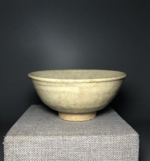 古玩陶瓷【南宋】青白釉唇口高足碗【收藏級(jí)】【百碎級(jí)開片】拍賣,當(dāng)前價(jià)格0元