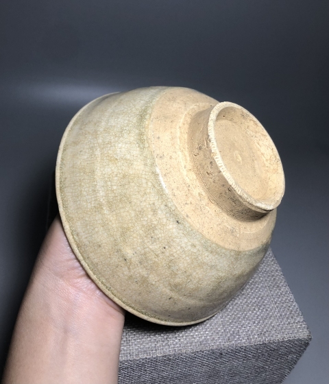 古玩陶瓷【南宋】青白釉唇口高足碗【收藏級(jí)】【百碎級(jí)開片】拍賣,當(dāng)前價(jià)格0元