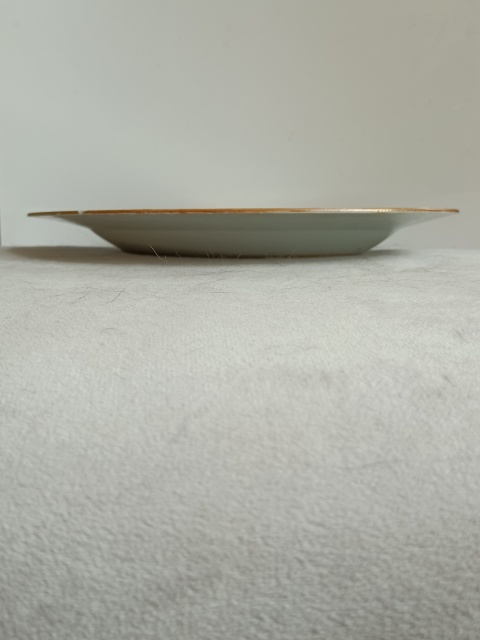 古玩陶瓷粉彩花鳥花卉紋盤拍賣，當前價格1230元