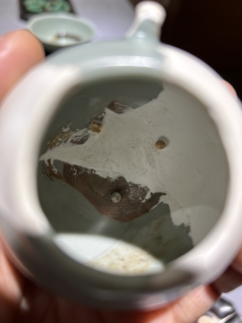古玩陶瓷南宋龍泉窯鳥食缸拍賣,當前價格3800元