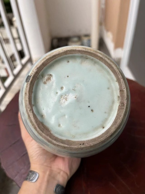 古玩陶瓷青花山水紋青花罐拍賣，當(dāng)前價(jià)格688元