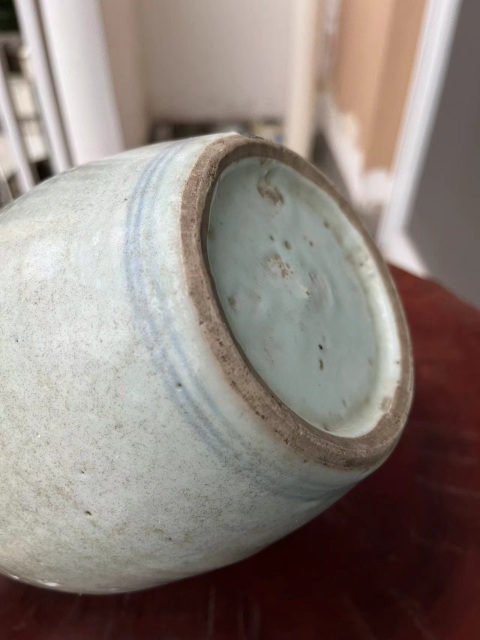古玩陶瓷青花山水紋青花罐拍賣，當(dāng)前價(jià)格688元