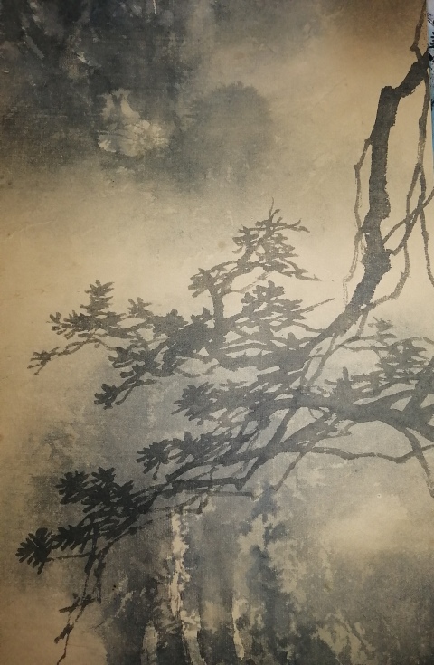 古玩字畫臺灣當今畫壇第一人歐豪年水墨山水拍賣,當前價格39999元