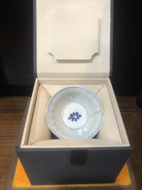 古玩陶瓷清-康熙-青花銅錢紋拍賣,當前價格1580元