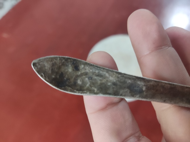 古玩雜項晚清鏨刻銀發簪拍賣,當前價格288元