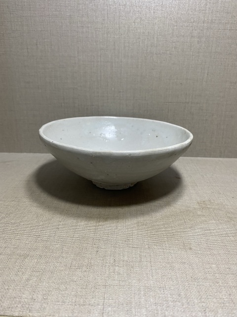 古玩陶瓷卵白釉大碗拍賣，當前價格480元