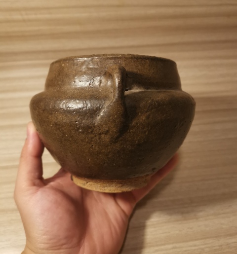 古玩陶瓷元.茶葉末釉雙系罐380拍賣,當前價格380元