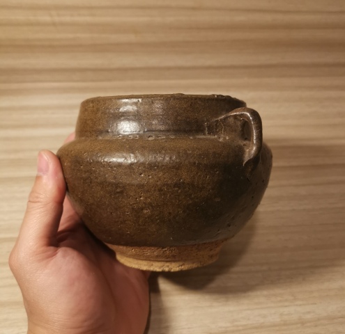 古玩陶瓷元.茶葉末釉雙系罐380拍賣,當前價格380元
