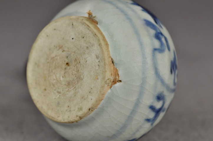 古玩陶瓷青花水盂拍賣，當前價格2000元