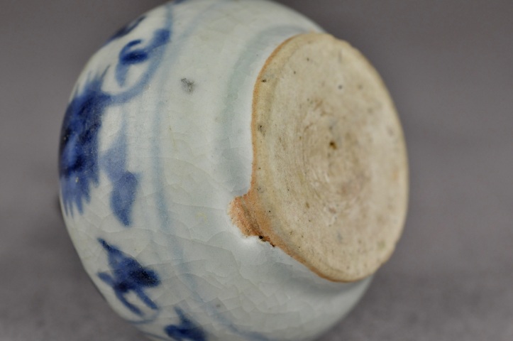 古玩陶瓷青花水盂拍賣，當前價格2000元