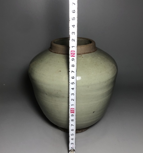 古玩陶瓷【明代】龍泉青瓷蓋罐【頂級釉】拍賣,當前價格0元