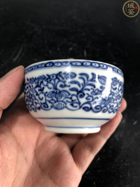 古玩陶瓷青花纏枝花卉紋小蓋罐拍賣，當前價格4500元