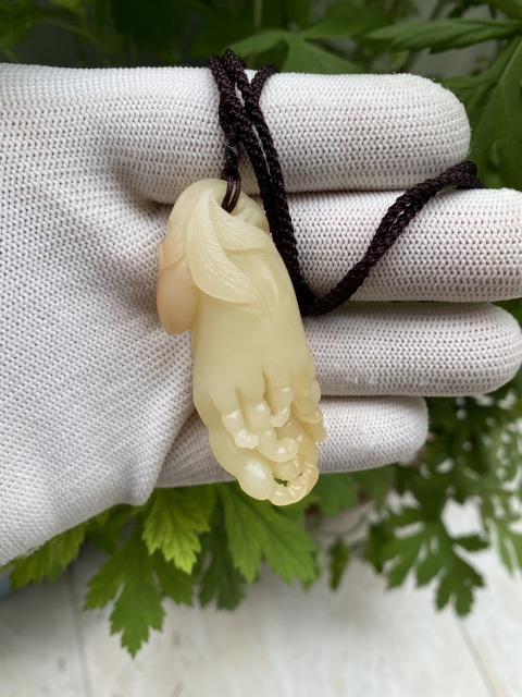 古玩雜項《富甲一方》壽山芙蓉石掛件拍賣,當前價格999元
