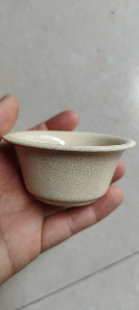 古玩陶瓷漳州窯哥釉杯(一對(duì))拍賣,當(dāng)前價(jià)格3600元