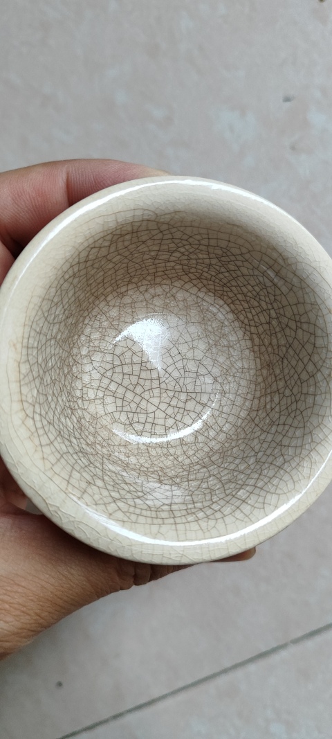 古玩陶瓷漳州窯哥釉杯(一對(duì))拍賣,當(dāng)前價(jià)格3600元