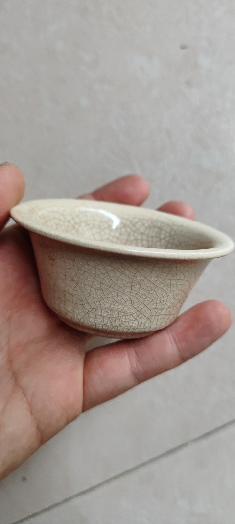 古玩陶瓷漳州窯哥釉杯(一對(duì))拍賣,當(dāng)前價(jià)格3600元