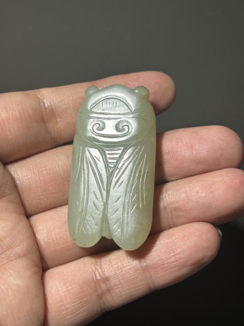 専用物　昔玉石雕刻  和田玉　２個同捆 域鉴古玩】和田玉雕和合二仙拍卖价格/图片/值多少钱