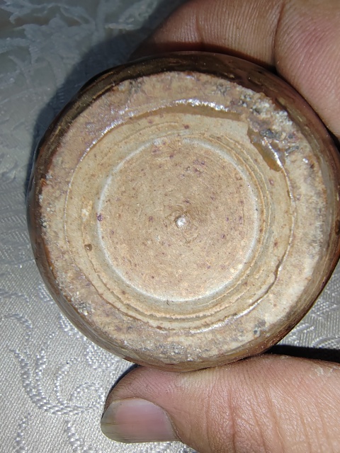 古玩陶瓷磁州窯窯變黑釉雞心罐拍賣，當前價格4200元