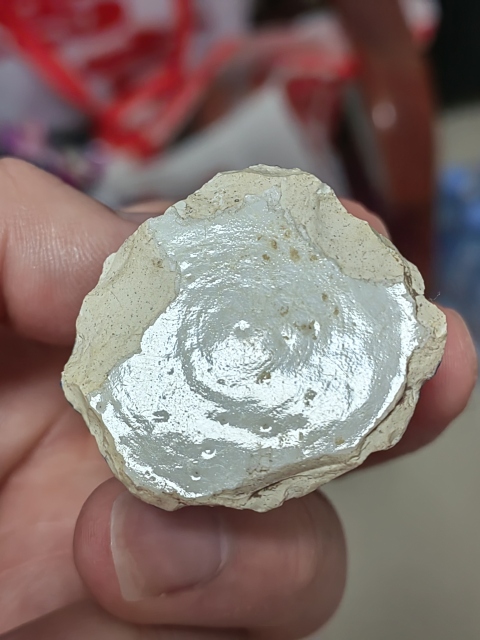 古玩陶瓷清代乾隆青花小鳳尾尊標本拍賣,當前價格418元