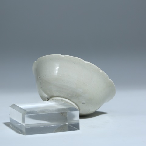 古玩陶瓷宋代定窯白釉盞拍賣，當前價格1000元