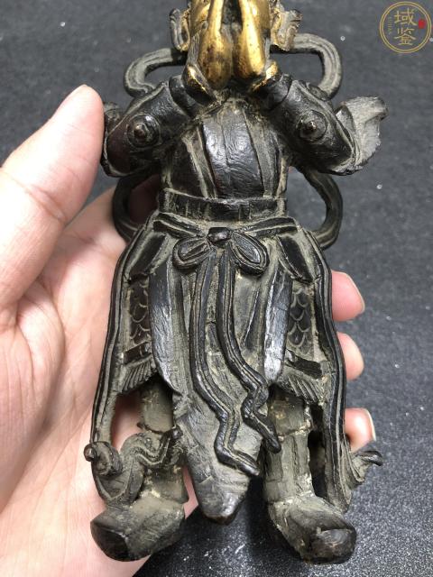 古玩銅器(精品)明代?銅鎏金韋陀菩薩造像拍賣(mài),當(dāng)前價(jià)格50000元