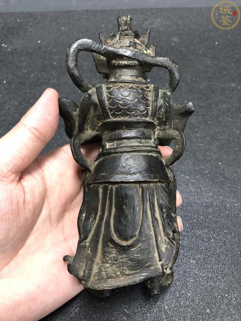 古玩銅器(精品)明代?銅鎏金韋陀菩薩造像拍賣(mài),當(dāng)前價(jià)格50000元