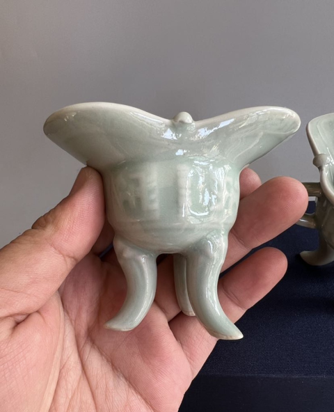 古玩陶瓷龍泉窯青釉杯拍賣,當前價格1888元