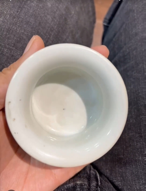 古玩陶瓷粉彩仕女紋撇口杯拍賣,當前價格3000元