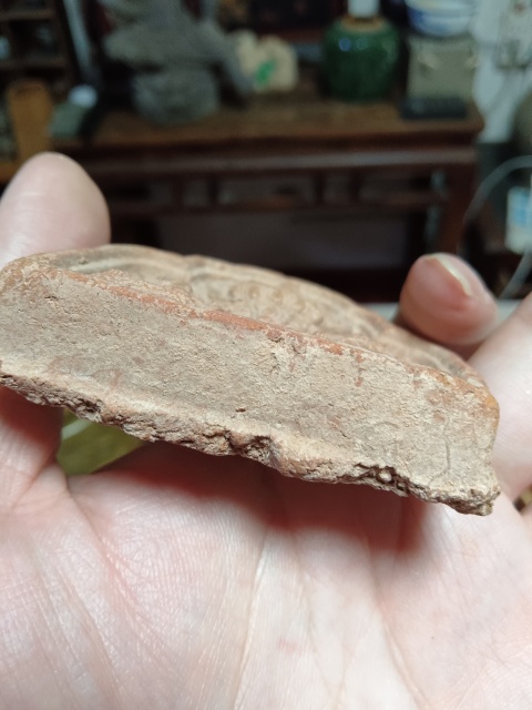 古玩陶瓷清代擦擦佛像拍賣,當前價格2200元