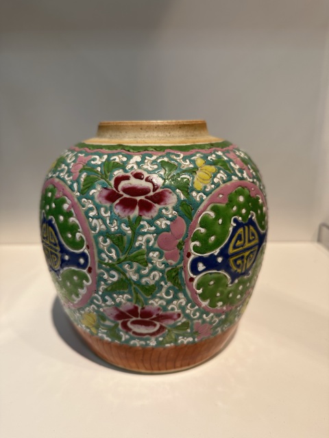 古玩陶瓷粉彩罐拍賣，當前價格6800元
