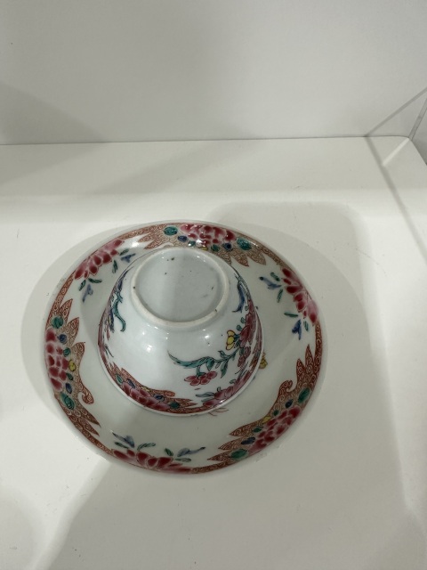 古玩陶瓷粉彩杯盤拍賣,當前價格3200元