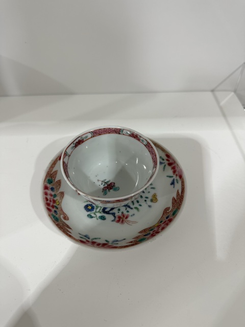古玩陶瓷粉彩杯盤拍賣,當前價格3200元