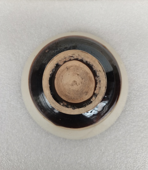 古玩陶瓷磁州窯雙色釉茶碗拍賣,當前價格0元