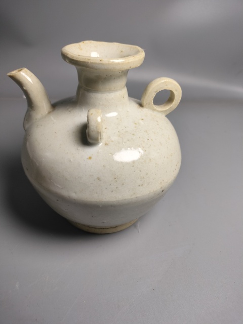 古玩陶瓷明青白釉三系執壺拍賣,當前價格1380元