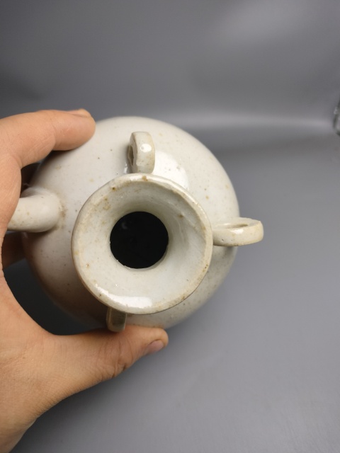 古玩陶瓷明青白釉三系執壺拍賣,當前價格1380元