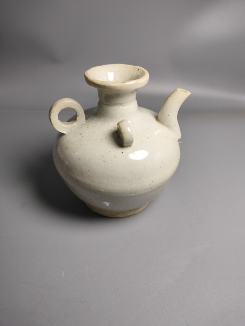 古玩陶瓷明青白釉三系執壺拍賣,當前價格1380元