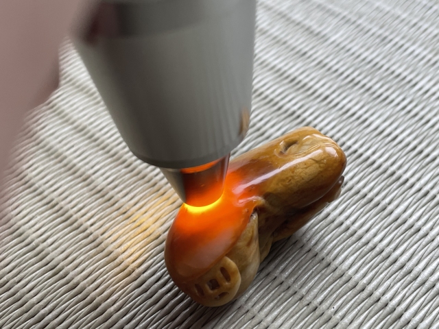 古玩玉器【稀有】唐河玉雕“福在眼前”掛件拍賣,當前價格398元